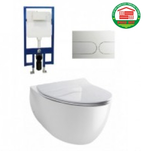 Bồn cầu CW-812+TC600+WH172A