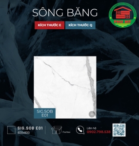 Sông Băng 80x80 - SIG.SOB E01