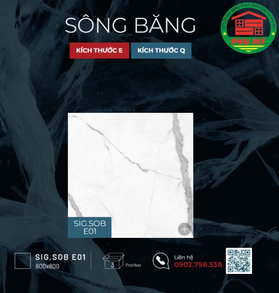 Sông Băng 80x80 - SIG.SOB E01