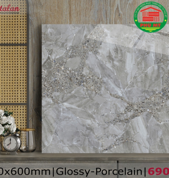 PORCELAIN - BÓNG - 60x60 - 69060